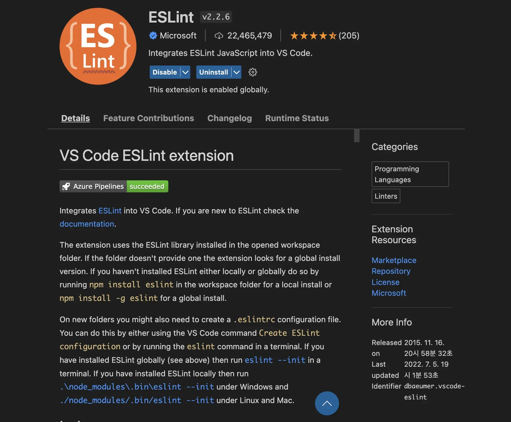 eslint